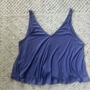 Intimately Free People V-Neck Ribbed Tank Top Cami  size SMALL